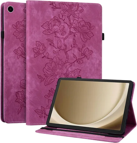 Miniatura 52 de Funda para Samsung Galaxy Tab S5e 10.5 2019 Modelo SM-T720/T725/T727, funda delgada de piel sintética con soporte multiángulo y soporte