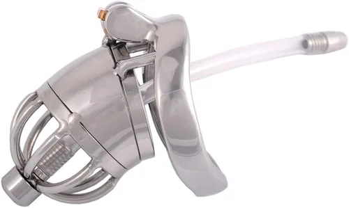 Miniatura 6 de TERNENCE Dispositivo de castidad de acero inoxidable de grado médico, jaula de polla cómoda jaula para pene SM Juguetes sexuales D145