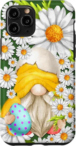 Miniatura 27 de iPhone 16 Easter Chick Gnome Graphic For Women Floral Daisy Flower Case