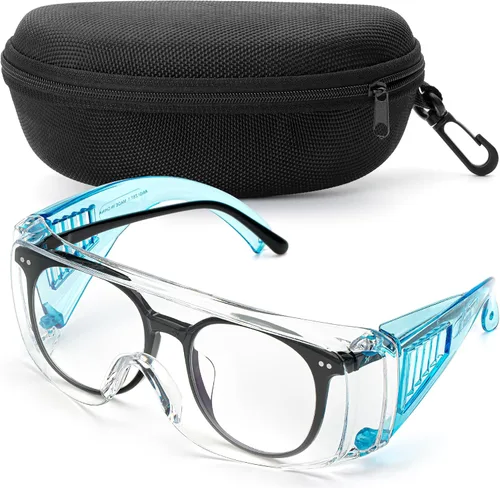 Miniatura 14 de UNCO - Gafas de seguridad sobre gafas, gafas protectoras, antiniebla, trabajo, gafas de seguridad sobre Negro