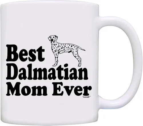 Miniatura 5 de Taza Best Dalmatian Mom Ever Taza de café-0090-Negro