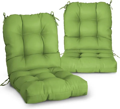 Miniatura 32 de EAGLE PEAK Cojín Acolchado para Silla de Exterior/Interior para Asiento/Respaldo, Juego de 1, 42'' x 21'', Azul Claro