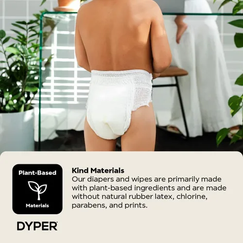 Miniatura 6 de DYPER Pantalones de entrenamiento para niños pequeños 4T-5T para niños y niñas, hipoalergénicos, sin perfume, a base de plantas y perfectos