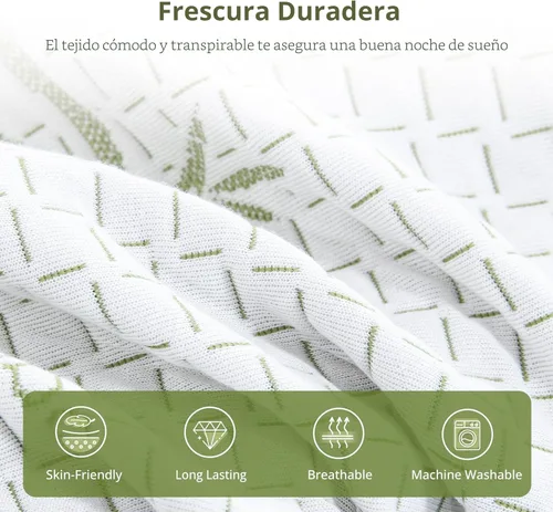 Miniatura 5 de EGOHOME Colchón de tamaño individual de 8 pulgadas, espuma viscoelástica de gel de té verde refrescante para aliviar la presión, soporte firme