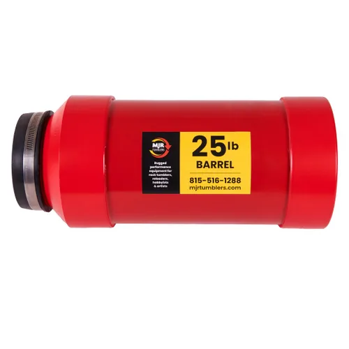 Barril de Pulidor de Rocas de 1.5 Galones - Barril para Pulir, Herramienta Pulidora de Rocas, 25 lb