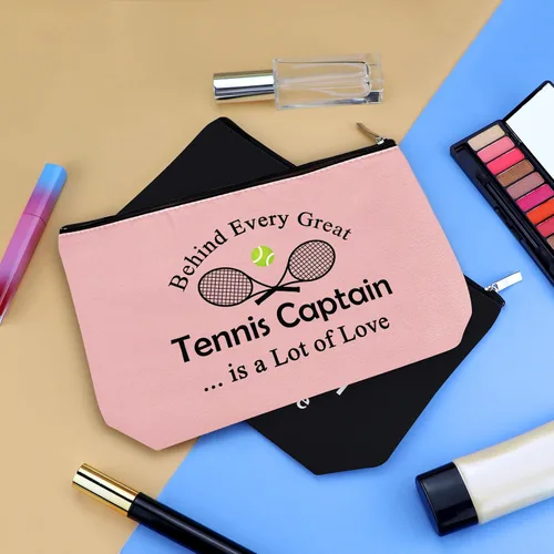 Miniatura 3 de Mikela Regalos de capitán de tenis para mujer, Negro y rosado