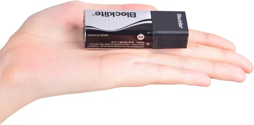 Miniatura 9 de Lixada Linterna LED mini linterna luz incluyendo 9 voltios batería linterna antorcha linterna