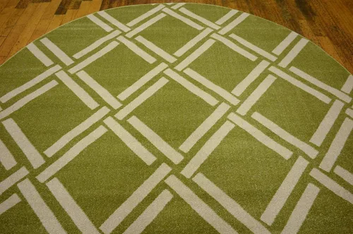 Miniatura 80 de Unique Loom Trellis Collection - Alfombra geométrica moderna azul marino (9 pies x 12 pies)