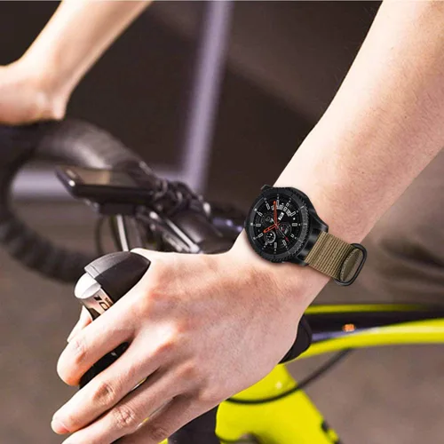 Miniatura 4 de Fintie - Correas deportiva de nailon suave de 0.87 pulgadas compatibles con Samsung Galaxy Watch 3 de 1.77 pulgadas, Galaxy Watch 1.81 pulgadas