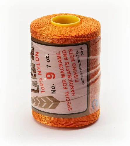 Miniatura 15 de N° 9 - 100% Cordón de Hilo de Nylon Omega para Tejer y Crochet - 01 Blanco