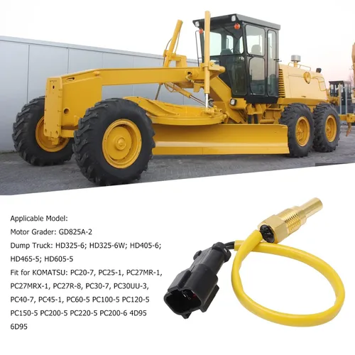 Miniatura 3 de Sensor de temperatura del agua para excavadora Komatsu, pieza de repuesto 7861-92-3320 compatible con PC200-5, PC100-5, PC120-5