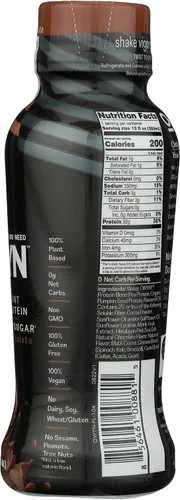 Miniatura 5 de Owyn Chocolate Pro Elite Batido de proteínas vegetales, paquete de 12