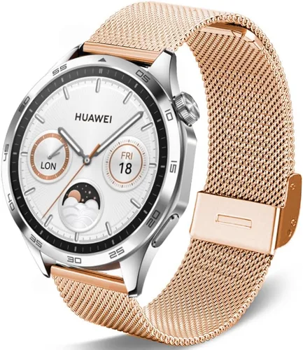 DEALELE Correas compatibles con Samsung Galaxy Watch de 1.81 pulgadas / Galaxy 3 de 1.77 pulgadas / Gear S3, correa de repuesto de malla metálica de