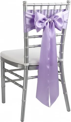 Miniatura 12 de Bandas de satén para silla, lazos para silla, sillas con lazo para decoración de bodas, banquetes y fiestas (10, negro)