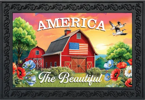 Miniatura 5 de Briarwood Lane Felpudo patriótico I Love America