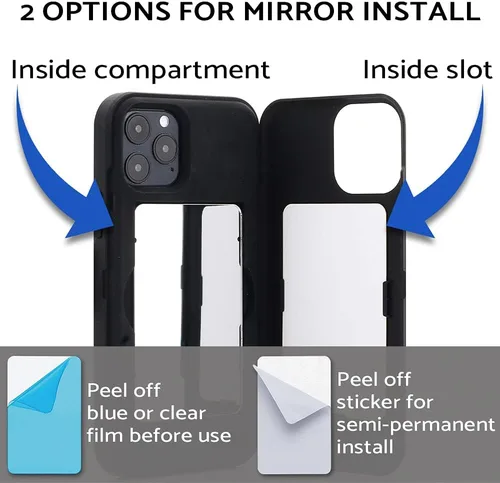 Miniatura 4 de TORU CX PRO - Funda tipo cartera para iPhone 12 Pro/iPhone 12 Funda protectora a prueba de golpes resistente con tarjetero oculto y ranura