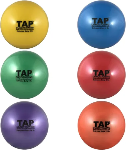 Miniatura 2 de Tap Pelota de golpe acondicionador Slam Ball Fuerza y acondicionamiento, lanzamientos explosivos, entrenamiento pliométrico y de núcleo