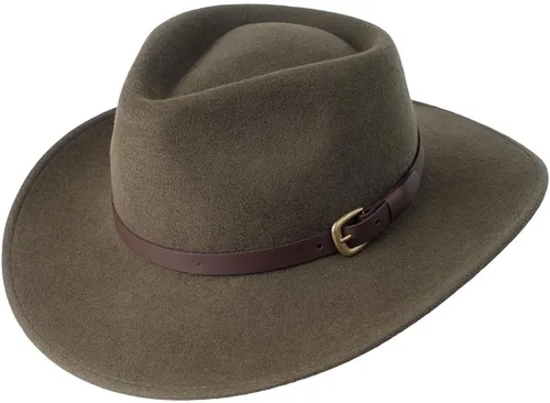 Miniatura 11 de Melbourne - Sombrero de fieltro de lana para mujeres/hombres, sombrero de vaquero con lágrima aplastable, sombrero de invierno y otoño Sombrero