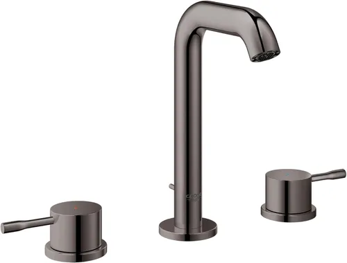 Miniatura 9 de GROHE 202972431 Essence - Grifo de baño de 2 manijas con dos manijas y tamaño M, color negro mate Mate negro