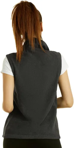 Miniatura 2 de Chaleco de invierno de forro polar con cremallera completa para mujer