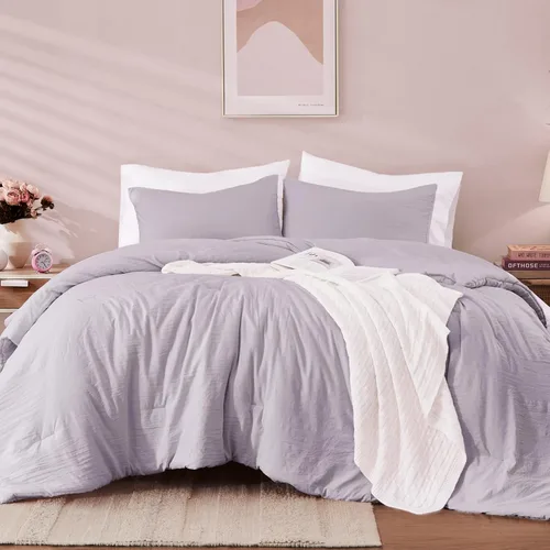 Miniatura 20 de WRENSONGE Juego de edredón individual/individual XL para niñas, niños y adolescentes, 1 edredón blanco y 1 funda decorativa de almohada