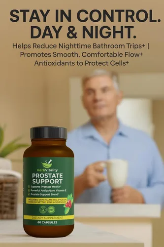 Miniatura 5 de Suplemento de apoyo para la próstata para hombres – Saw Palmetto, Beta-Sitosterol, Pygeum, ortiga, zinc y selenio – Apoya el flujo urinario