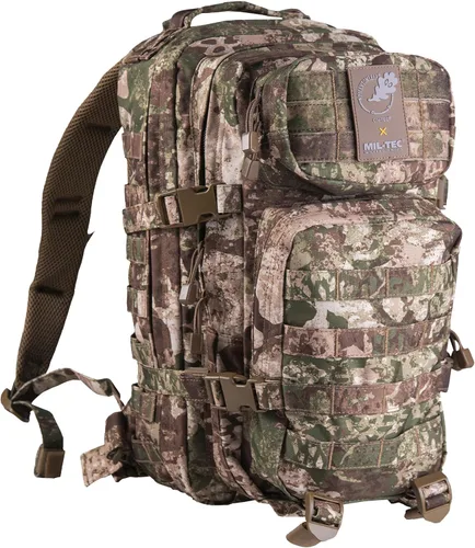 Miniatura 14 de Mil-Tec Mochila de asalto unisex, resistente, duradera, ligera, ergonómica, versátil, táctica, para acampar al aire libre, senderismo, con correas