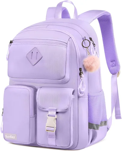 Miniatura 11 de Mochila escolar para niñas adolescentes, lindas mochilas universitarias para niños y estudiantes Bookbag Fit - Bolsa para laptop de 15.6 pulgadas