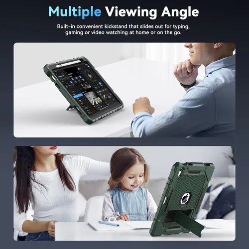 Miniatura 5 de Grifobes Funda para iPad A16 de 11ª Generación de 11 pulgadas 2025 / Funda para iPad de 10ª Generación de 10.9 pulgadas 2022, Funda Resistente