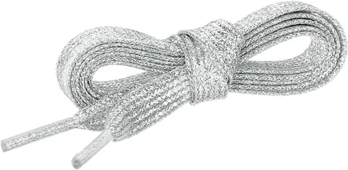 Miniatura 3 de Allegra K Brillantina Brillante Metálico Brillante Brillante Zapatillas Planas Cordones Zapatos Cordones Cuerdas
