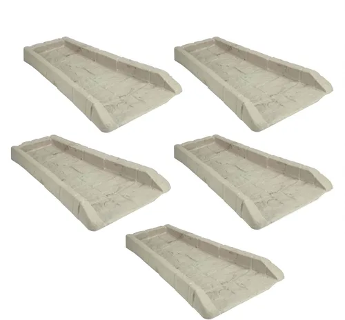 Miniatura 12 de Suncast Bloque de drenaje decorativo para el hogar, protector de repuesto resistente para evitar la erosión del suelo y los lavados de lluvia, Java