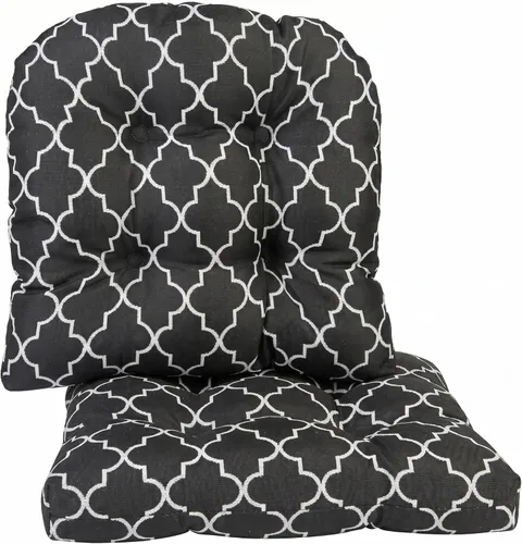 Miniatura 96 de Klear Vu Gripper Overstuffed - Cojines universales antideslizantes para silla de comedor para decoración de cocina o uso de oficina, almohadilla