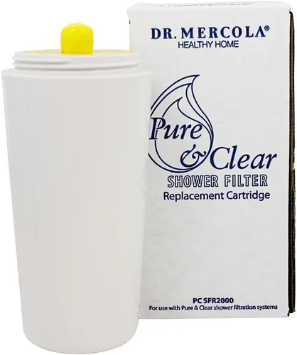 Miniatura 2 de Dr. Mercola Cartucho de repuesto para filtro de ducha SFR2000 - Sistema de filtración de agua de varias etapas - Minerales de cobre natural y zinc