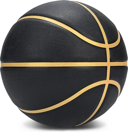 Dakapal Baloncesto de goma tamaño 5 para adolescentes y adultos, pelotas de baloncesto para interiores y exteriores, para juegos, gimnasio,