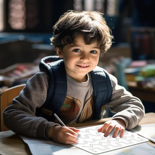 Miniatura 6 de Pizarra de borrado en seco para práctica de escritura a mano, trazado del alfabeto ABC para niños de 3 a 5 años Pizarra blanca pequeña para pre-K