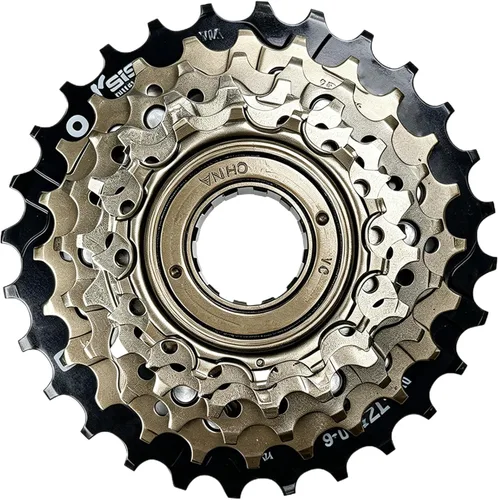 Rueda libre de la bici de 6 velocidades, MF-TZ500-6 Bicicleta Freewheel 14-28T Múltiples Pieza de repuesto de ciclismo