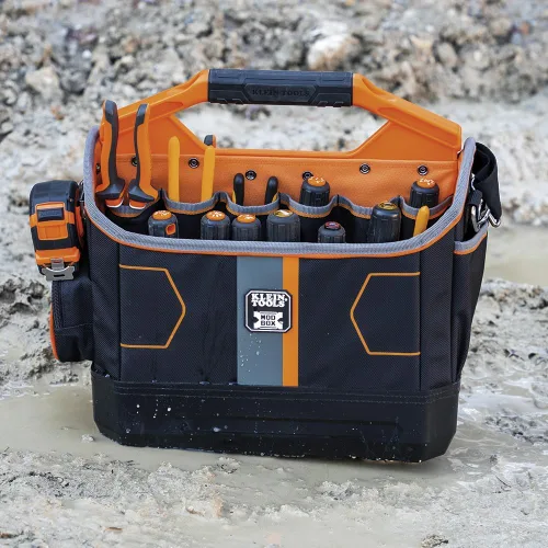 Miniatura 3 de Klein Tools 62202MB Bolsa de Herramientas MODbox, Parte de la Estación de Trabajo Móvil MODbox, 33 Bolsillos, Amplio Almacenamiento de Herramientas