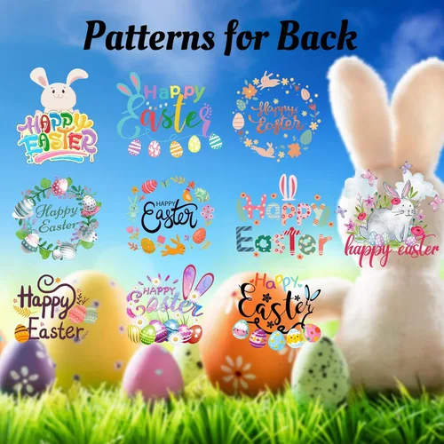Miniatura 3 de Cesta de Pascua personalizada con nombre, bolsas de lona personalizadas para niños, cestas de Pascua para bebés, niños y niñas, color azul