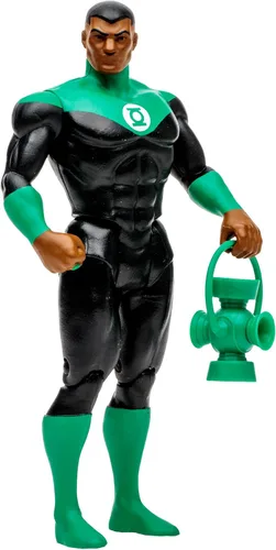 Miniatura 2 de Linterna Verde John Stewart (DC Super Powers) Figura de 4 pulgadas