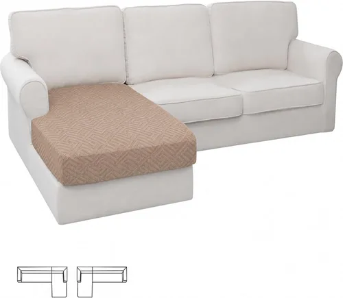 Miniatura 86 de XINEAGE - Fundas para sofá de 3 piezas, para sofá de 2 cojines extragrandes, funda súper elástica para sofá de 2 asientos, funda universal para sofá