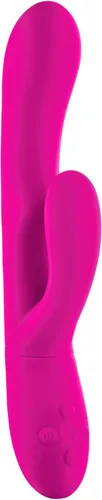 Femme Funn Vibrador Ultra Rabbit – Vibrador de punto G de 7 velocidades y recargable por USB – Discretos juguetes de consolador rosa para mujeres –