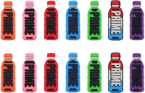 yiagofy 14 Pcs Bottle Shoe Charms for Boys Girls Kids Women Men,Clog Shoe Charm Wedding Party Favor Supplies