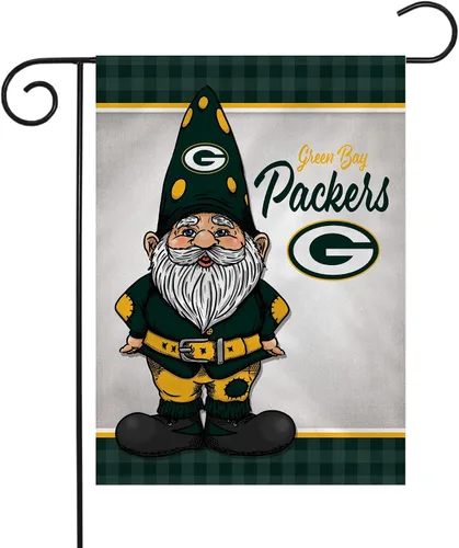 Miniatura 20 de Rico Industries NFL Gnomo - Bandera de jardín de doble cara de 13 x 18 pulgadas