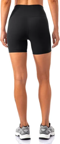Miniatura 2 de Lavento - shorts para ciclismo, yoga, para mujer con sensación de segunda piel, cintura alta, ultrasuave, tiro de 56 pulgadas.