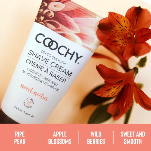 Miniatura 5 de Coochy Crema de afeitar íntima Acondicionador de afeitado e hidratante para rostro y cuerpo Ideal para el cuidado de la piel sensible