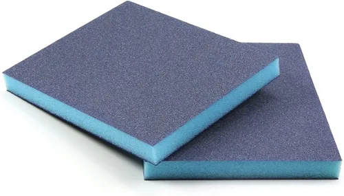 Miniatura 31 de Utoolmart 12 bloques de lijado de esponja de lijado, grano 180 húmedo, seco, lavable y reutilizable, esponja de papel de lija para muebles de 12
