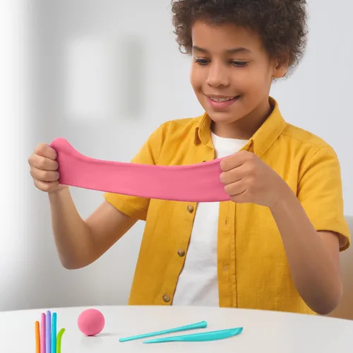 Miniatura 6 de HEY CLAY Colorido modelado de arcilla seca al aire para niños 6 latas con divertidas instrucciones interactivas aplicación - Actividades para niños