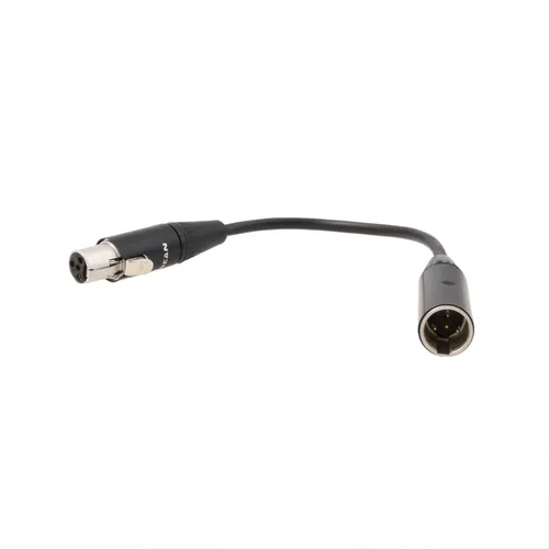 Miniatura 3 de Cable de extensión de adaptador de audio para micrófono Shure Headset SM-93 WBH WL Body Pack Transmisor Mini XLR 4 Pin TA4F macho a hembra (1)
