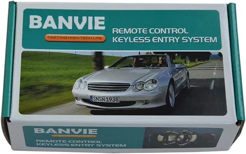 Miniatura 5 de Sistema de entrada sin llave para coche, cerradura central eléctrica de puerta de coche con transmisor de control remoto de 4 botones, instalaciones