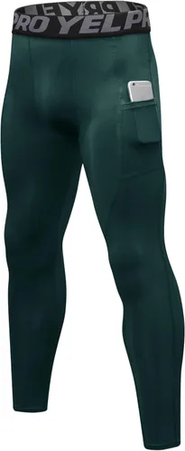 Miniatura 90 de SPVISE Pantalones de compresión para hombre, leggings para deportes, gimnasio, mallas atléticas frescas y secas, capa base para correr, fútbol